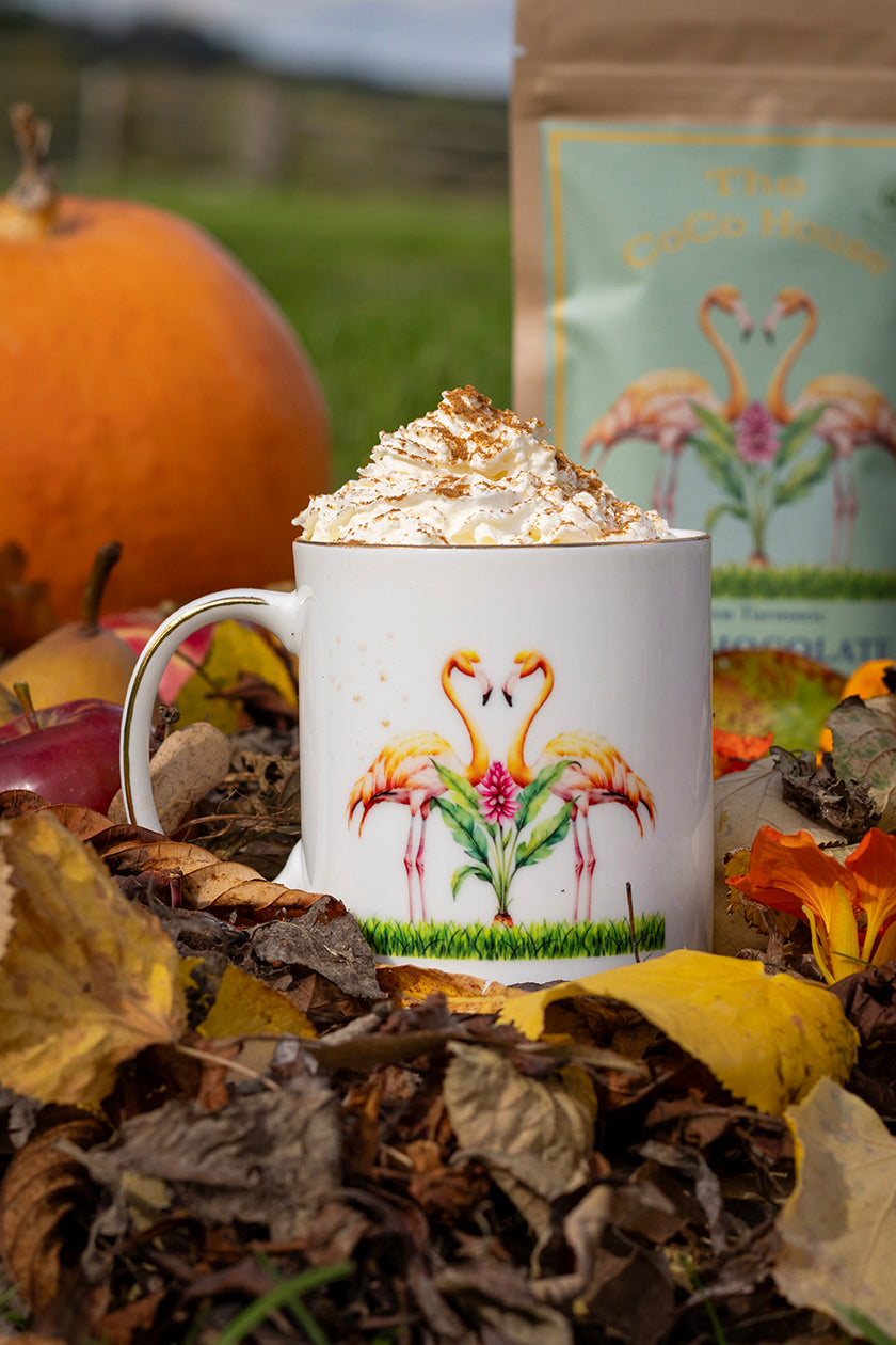 Flamingo - Fine bone china mug