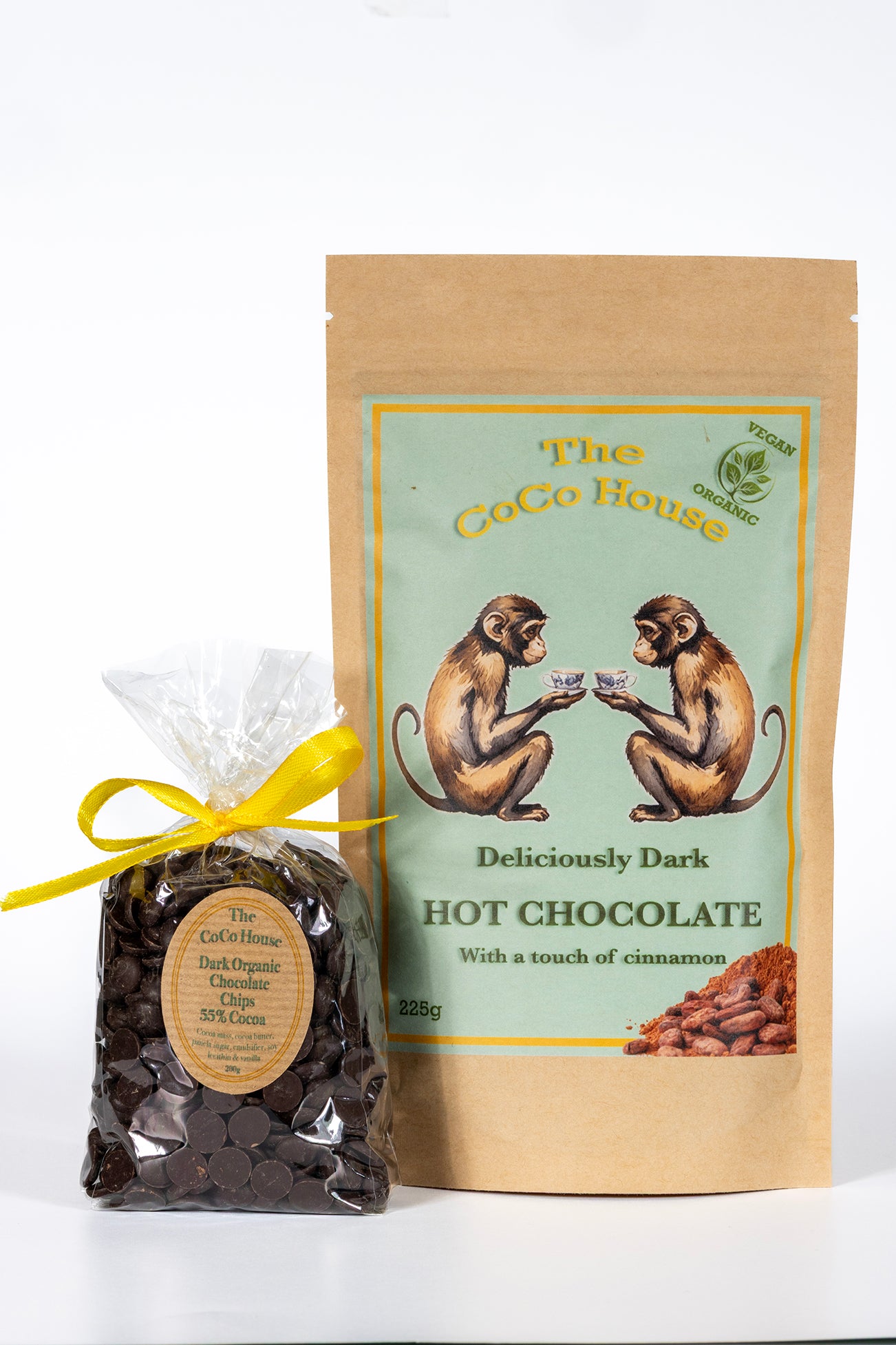 Organic Chocolate Chips 55% cocoa.