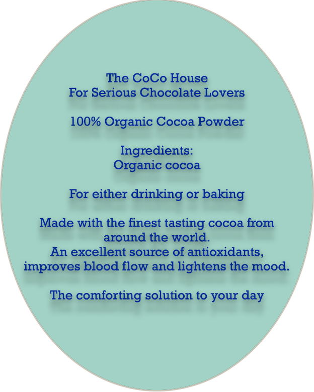 100% Organic Cocoa Powder