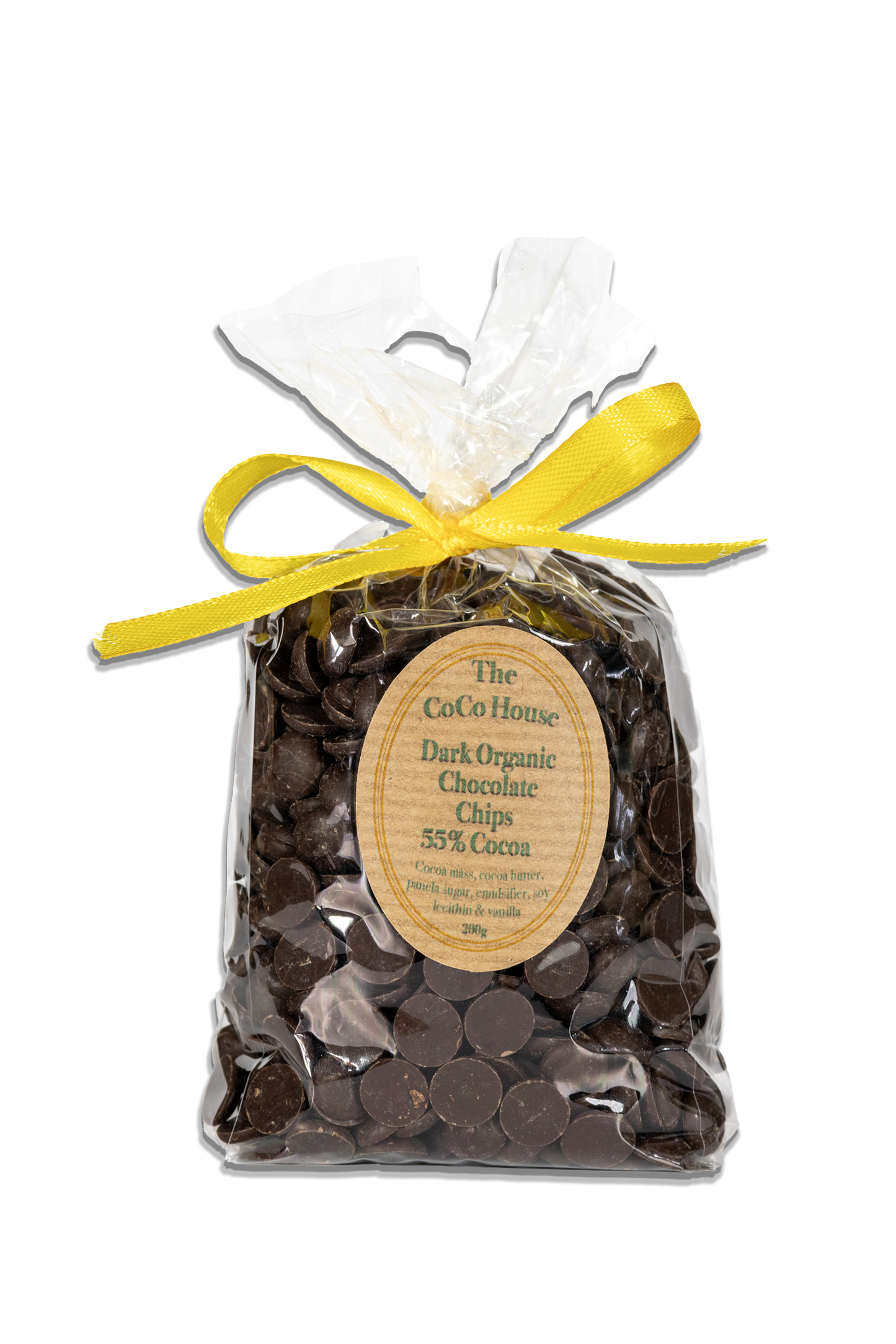 Organic Chocolate Chips 55% cocoa.