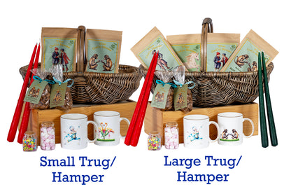 CoCo House Hot Chocolate Hamper/Trug - Large