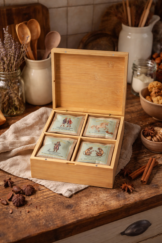 Bamboo Box of Hot Chocolates