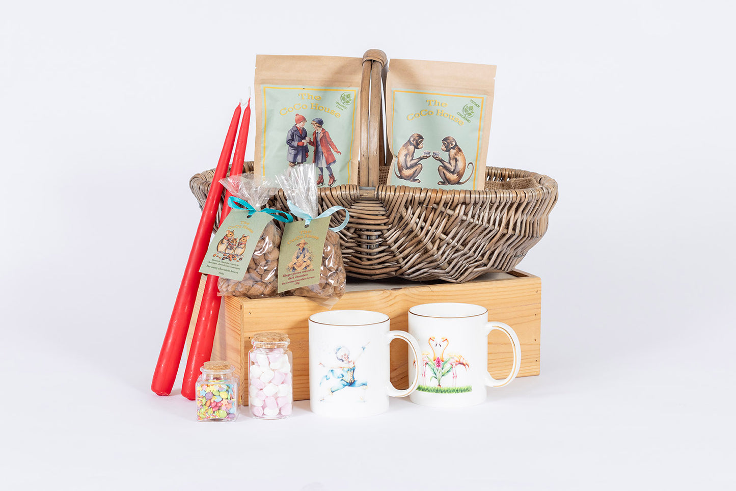 CoCo House Chocolate Hamper Trug - Small