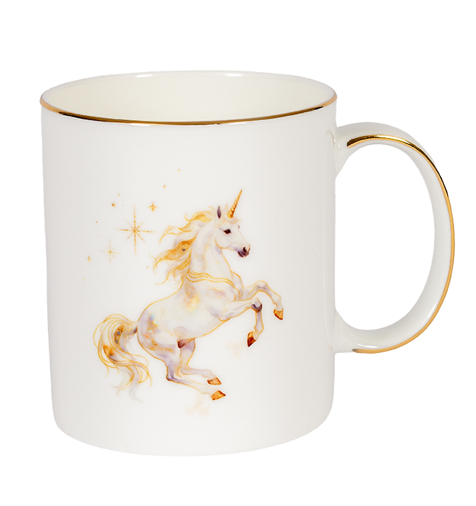 Unicorn Mug . Fine bone china