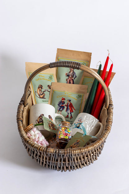 CoCo House Hot Chocolate Hamper/Trug - Large